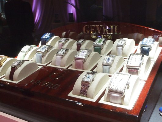 Gevril Watches at Couture 2013